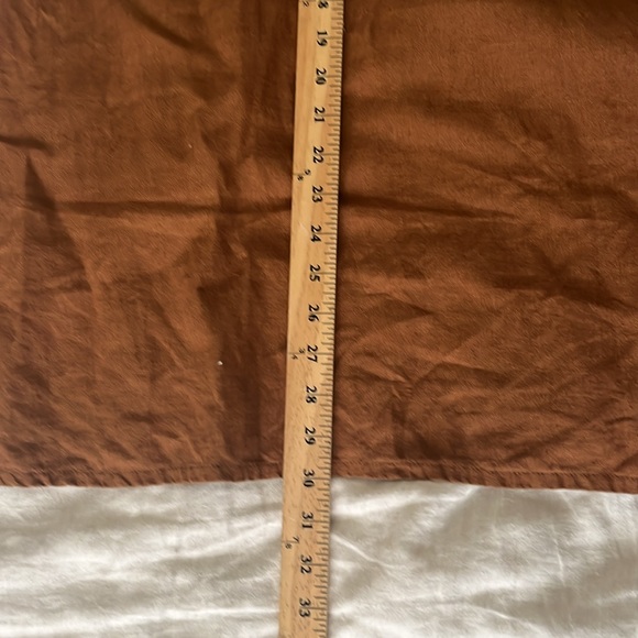 Not Perfect Linen Langley slip dress S/M toast - Picture 5 of 6